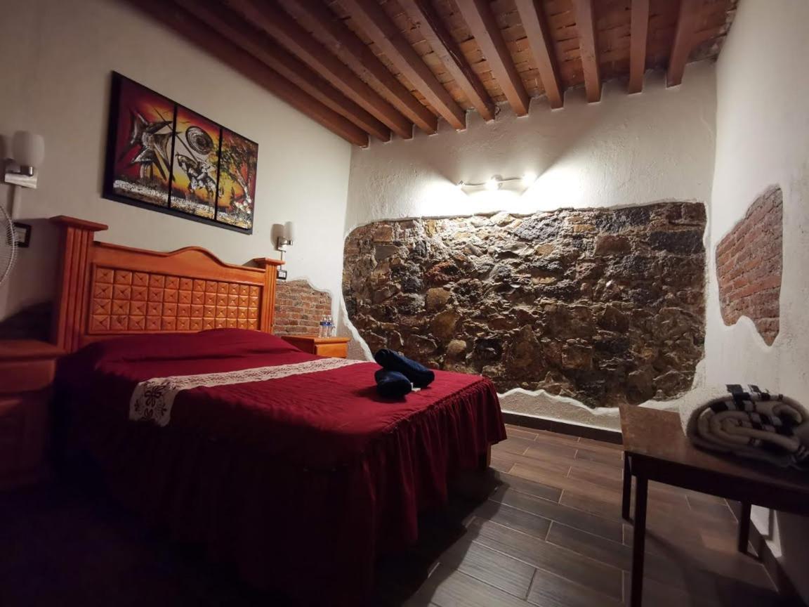 Хостел La Casa Del Abuelo Альенде Экстерьер фото